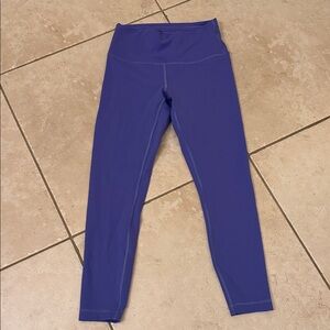 Lululemon Wunder under train leggings size 8